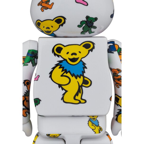 BE@RBRICK Grateful Dead Dancing Bear 100% & 400%