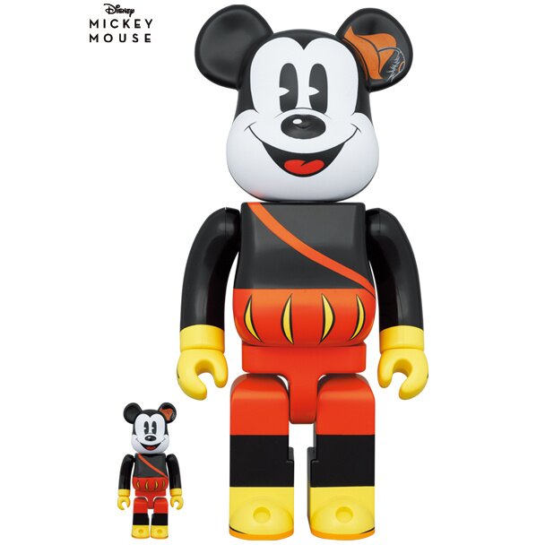 BE＠RBRICK Mickey the Bard 100％ & 400％