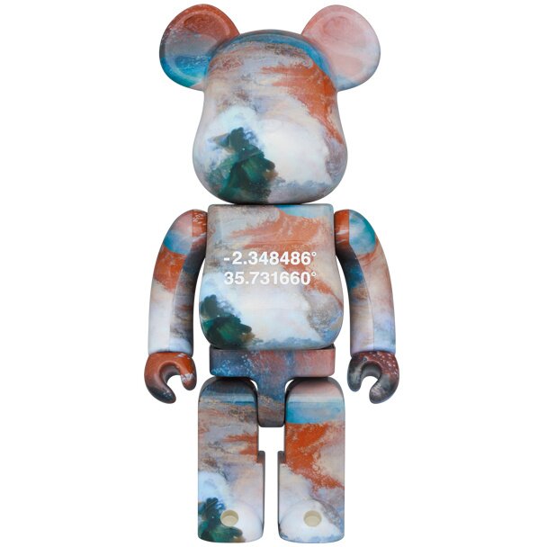 BE＠RBRICK Benjamin Grant Overview Lake Natron 100％ & 400％ Set