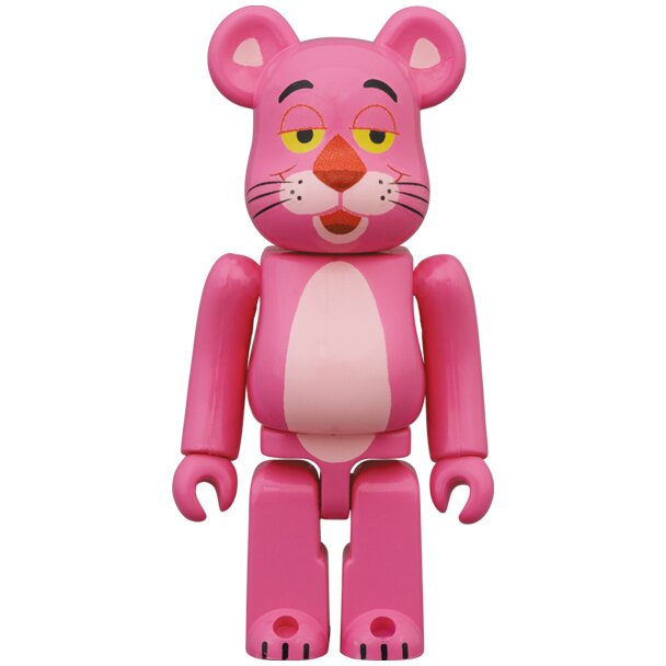 Be@rbrick Pink Panther 100% & 400% Collectible Figure Set by