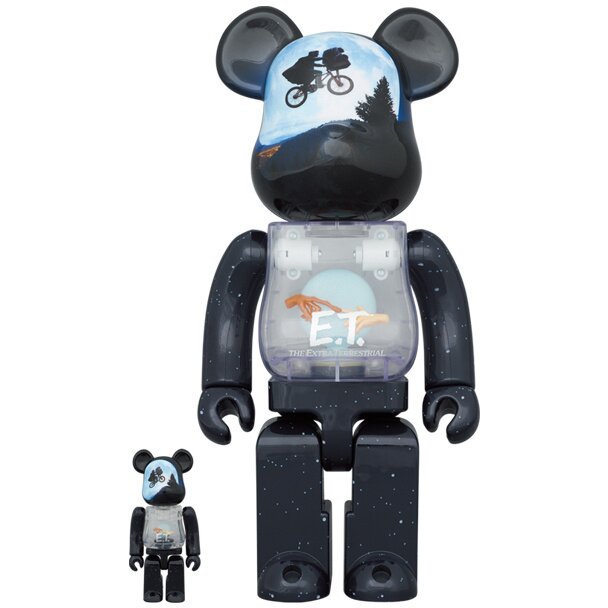 BE＠RBRICK E.T.: Light Up Ver. 100％ u0026 400％ - Tokyo Otaku Mode (TOM)