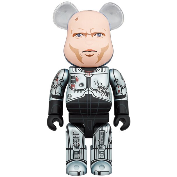 BE＠RBRICK RoboCop: Murphy Head Ver. 100％ & 400％