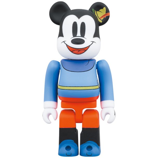 BE＠RBRICK Mickey Mouse Brave Little Tailor 100％ & 400％
