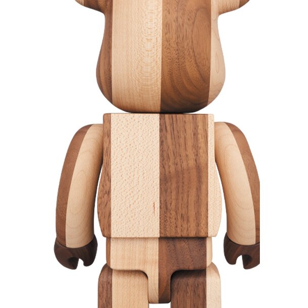 BE@RBRICK Karimoku Half & Half 400%