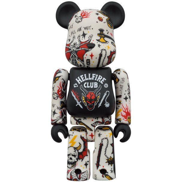 BE＠RBRICK Stranger Things Hellfire Club 100％ & 400％