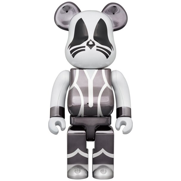 BE＠RBRICK KISS Catman: Chrome Ver. 100％ & 400％: MEDICOM TOY