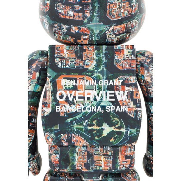MEDICOM TOY - BE@RBRICK Benjamin Grant BARCELONA 1000％ BE@RBRICK Benjamin Grant Overview Barcelona 1000% - Tokyo Otaku