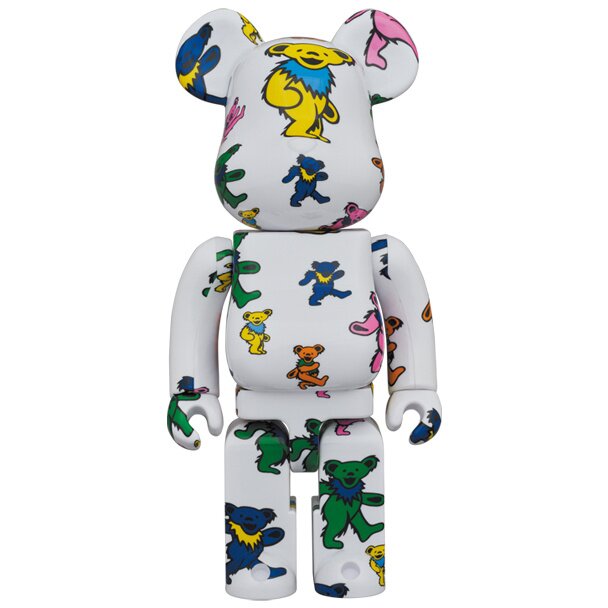 BE@RBRICK Grateful Dead Dancing Bear 100% & 400%