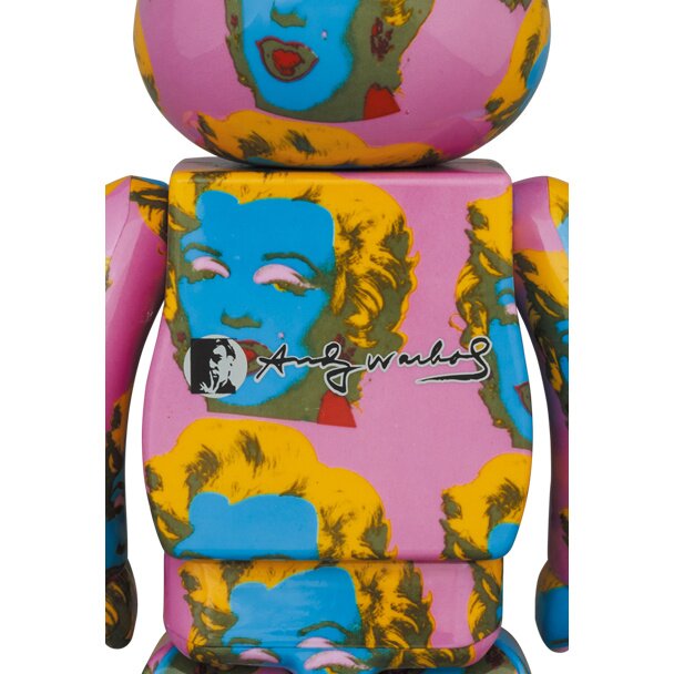 BE@RBRICK Andy Warhol's Marilyn Monroe Vol. 2 100％ & 400％ Set