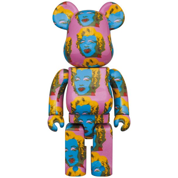 BE@RBRICK Andy Warhol's Marilyn Monroe Vol. 2 100％ & 400％ Set