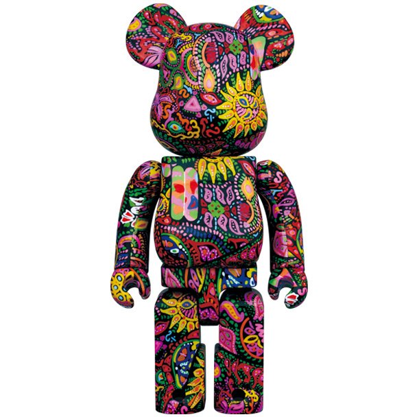 BE＠RBRICK Psychedelic Paisley 100％&400 BE@RBRICK Psychedelic Paisley 100% & 400% - Tokyo Otaku Mode (TOM)