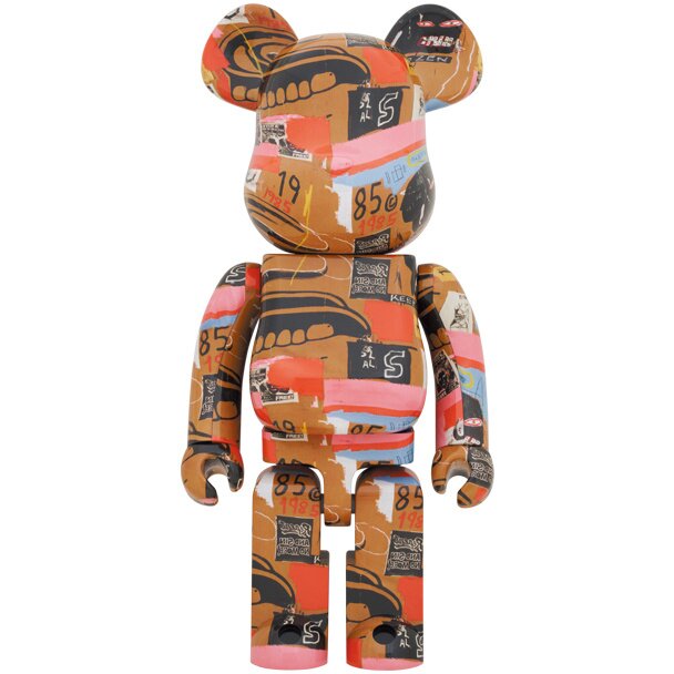 BE@RBRICK Andy Warhol x Jean-Michel Basquiat Vol. 2 1000%: MEDICOM