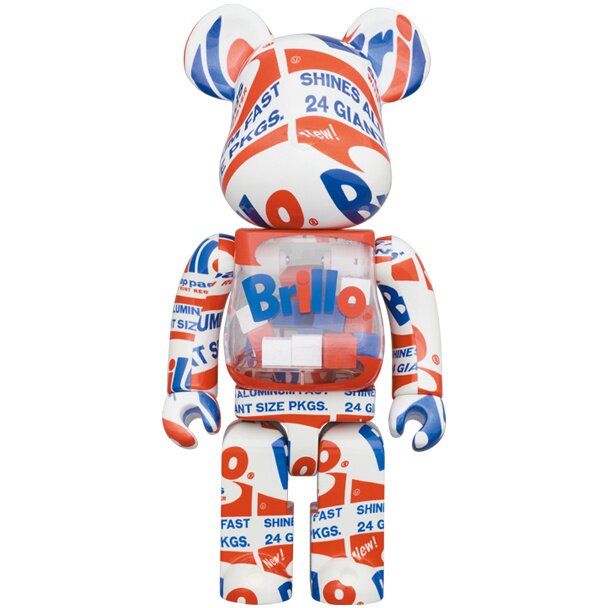 その他 MEDICOM TOY - Bearbrick ANDY WARHOL "Brillo" 2022 BE＠RBRICK Andy Warhol Brillo 2022 100％ & 400％: MEDICOM