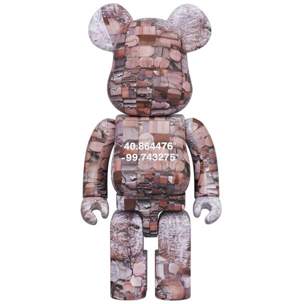 BE＠RBRICK Benjamin Grant Overview Nebraska 100％ & 400％ Set