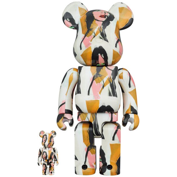 BE＠RBRICK Andy Warhol x The Rolling Stones Mick Jagger 100