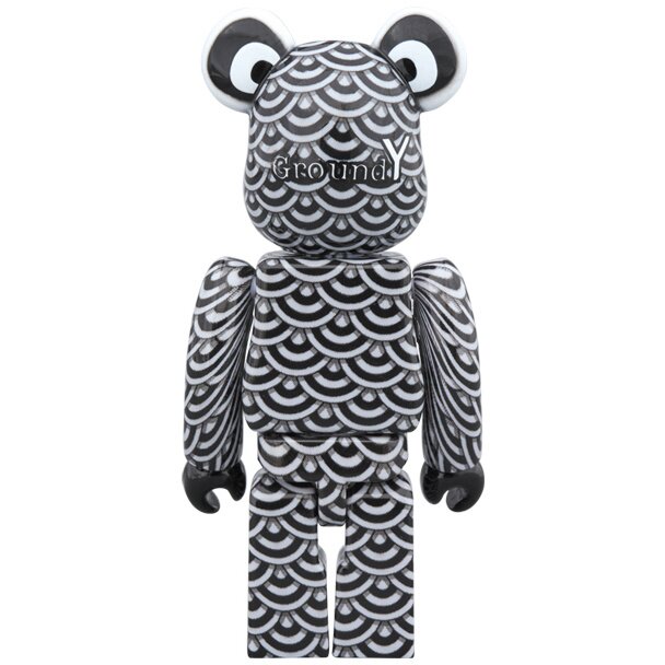 MEDICOM TOY - BE@RBRICK 笹田靖人 × Ground Y 100％ ＆ 400％ MEDICOM TOY OFFICIAL BLOG（メディコム・トイ オフィシャル
