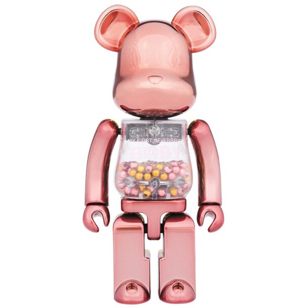 超合金 BER@RBRICK B@by Pink&Gold Ver. Super Alloy My First BE@RBRICK Pink & Gold Ver.: MEDICOM TOY