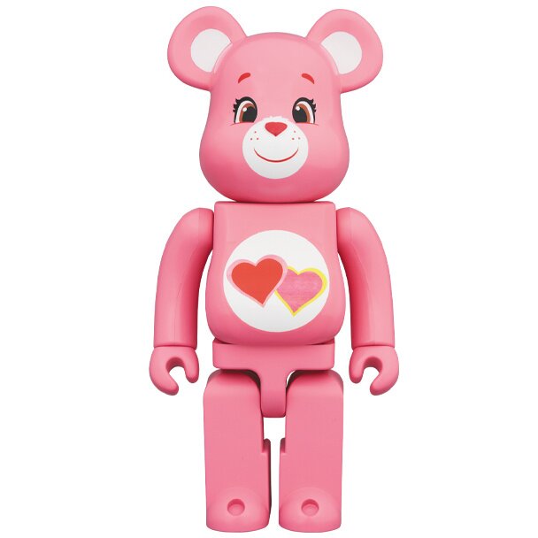 BE@RBRICK Care Bears Love-a-Lot Bear 400%