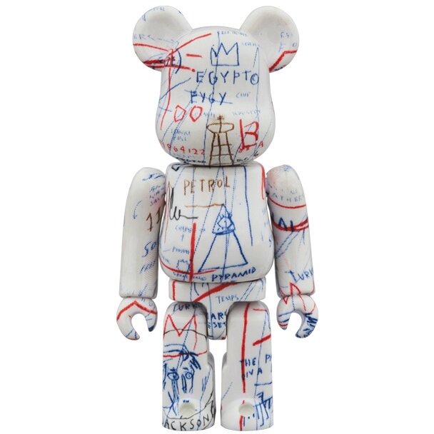 Bearbrick Andy Warhol x JEAN-MICHEL BASQUIAT #2 100% & 400