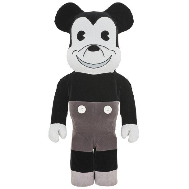 MEDICOM TOY - BE@RBRICK MICKEY MOUSE R&W 1000% ベアブリックの+