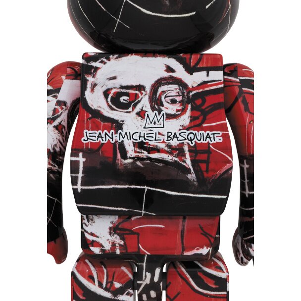 その他 MEDICOM TOY - BE@RBRICK JEAN-MICHEL BASQUIAT #5 1000% Be@rbrick Jean-Michel Basquiat #5 1000% Collectible Figure