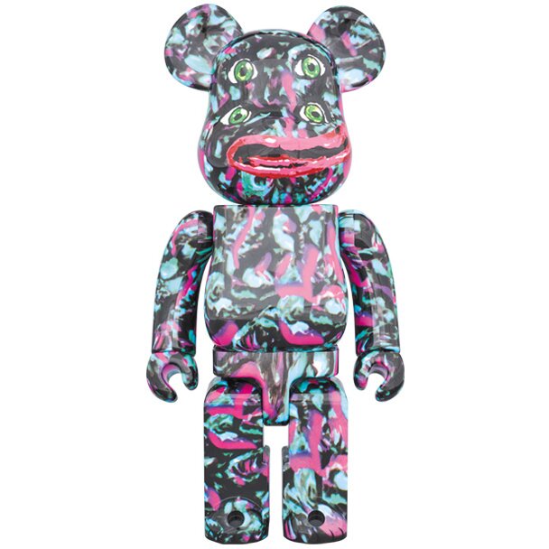 【ラッピング不可】 Nagnagnag BE@RBRICK Four Tokyo - TOY MEDICOM 1000%: Eyes キューブリック、ベアブリック