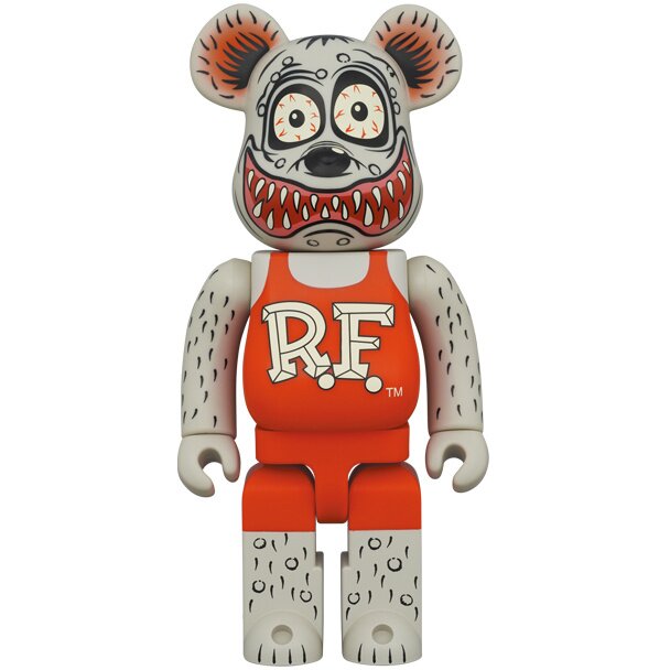 BE＠RBRICK Rat Fink: Gray Ver. 100％ & 400％: MEDICOM TOY - Tokyo 