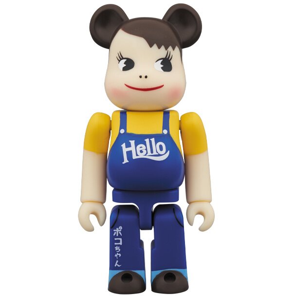 BE@RBRICK Peko-chan & Poko-chan: Vintage Hello Ver. 100% 2-Pack