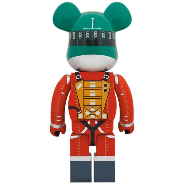 ベアブリック1000%SPACE SUIT GREEN HELMET BE@RBRICK 2001: A Space Odyssey Space Suit Green Helmet & Orange