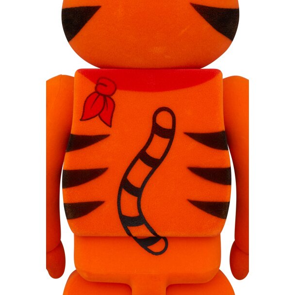 BE@RBRICK Kellogg's Tony the Tiger: Vintage Flocky Ver. 100％ u0026 400％