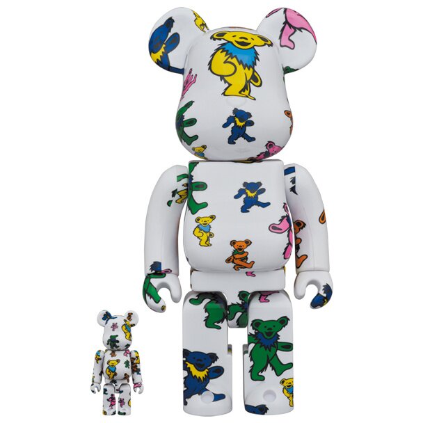 BE@RBRICK GRATEFUL DEAD 100％ & 400% | hartwellspremium.com