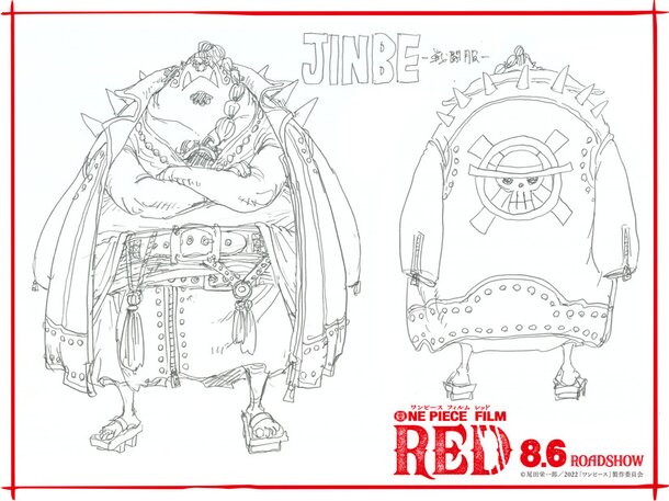 One Piece Film Red Luffy, Nami, Zoro Battle Designs Revealed