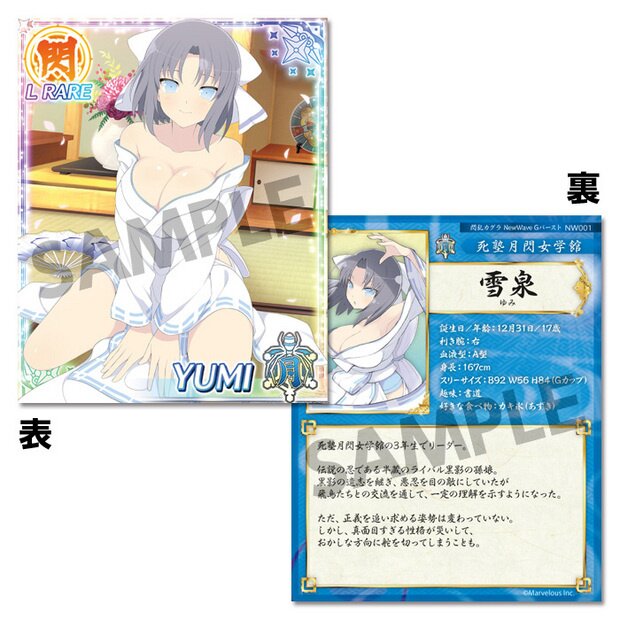 Senran Kagura New Wave G Burst Drama Cd And Card Set Tokyo Otaku Mode Tom 8784