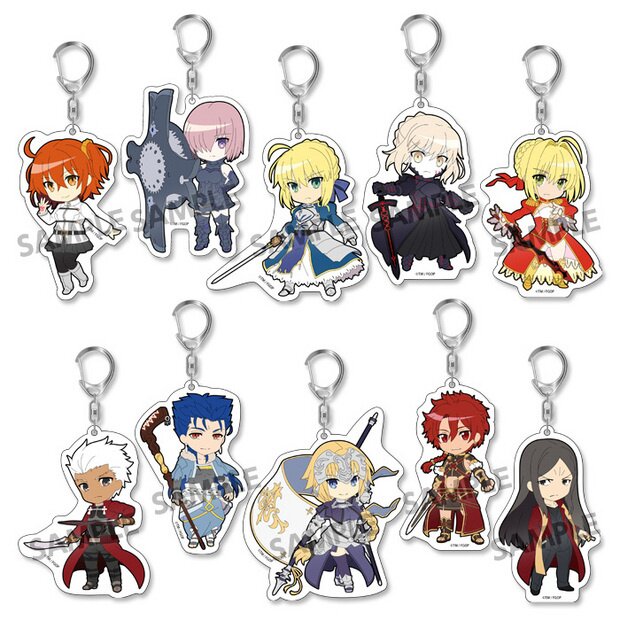 Fate/Grand Order hot Keychains