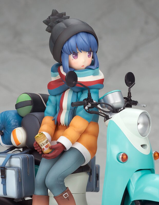 Shima Rin with Scooter 1/10スケール UNBOXING - Yurucamp - Shima Rin - 1/10 - with Scooter (Alter