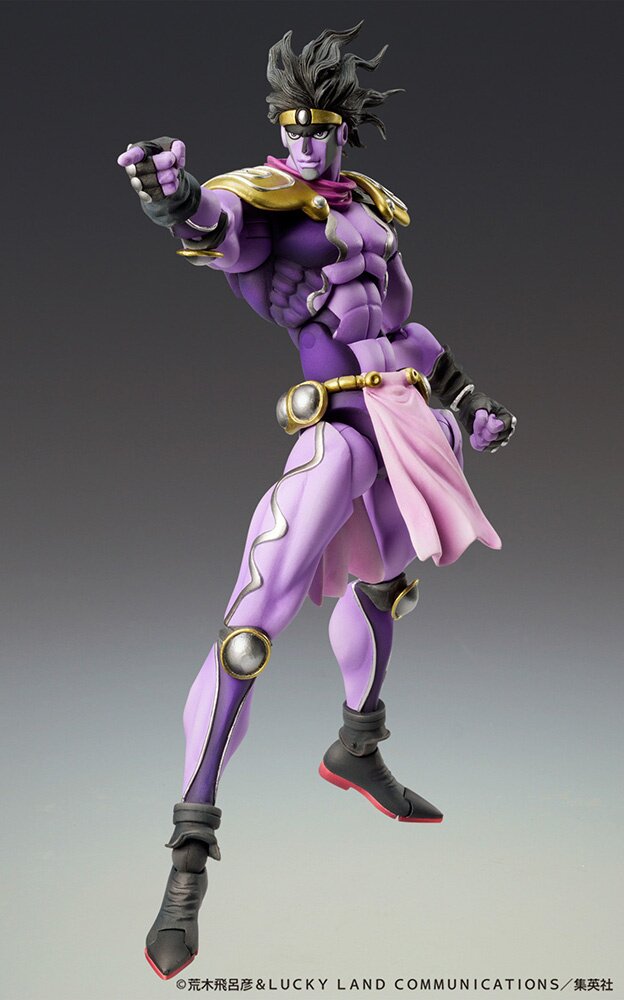 JOJO PART 3 - Star Platinum - Figure Super Action Legend 22cm :  : Figurines Medicos Jojo's Bizarre Adv.