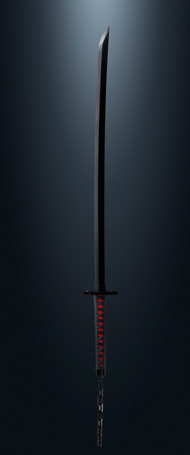 BLEACH PROPLICA 天鎖斬月TENSZANGETS PROPLICA TENSAZANGETSU, A Near 1/1 Replica of Ichigo Kurosaki's