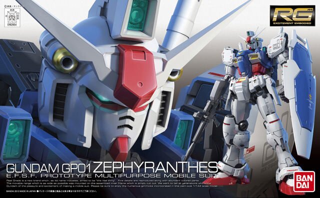 Real Grade Gundam RX-78-2 1/144th Scale Plastic Model Kit