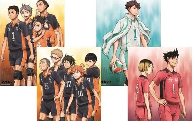 Aitai☆Kuji Haikyuu!! Anime Japan 2021 Toho Animation Postcard Book