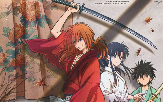  Novo anime de Rurouni Kenshin ganha dublagem