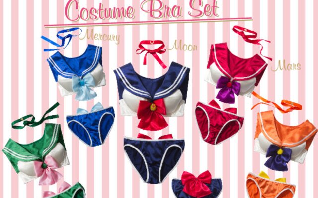 Huh, Where's the A-Cup? Sailor Moon x Peach John Lingerie Are All the Rage, Product News
