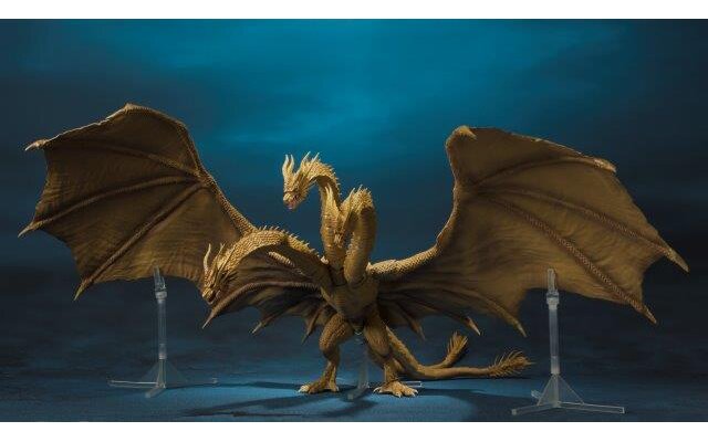 S.H. MonsterArts King Ghidorah (2019): Bandai - Tokyo Otaku S.H. MonsterArts King Ghidorah (2019): Bandai - Tokyo Otaku