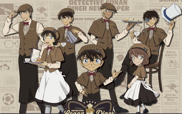 「Detective Conan Diner」to Open at Shibuya Stream in Winter 2026