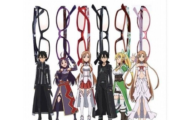 Stylish Glasses That Represent SAO Characters Product News Tokyo stylish-glasses-that-represent-sao-characters-product-news-tokyo