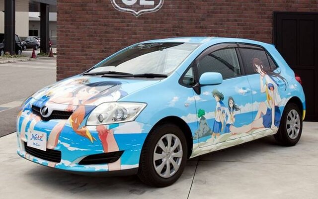 An Official Toyota Itasha?! Netz Toyota Toyama Displays Summer-Themed  Itasha!, Product News