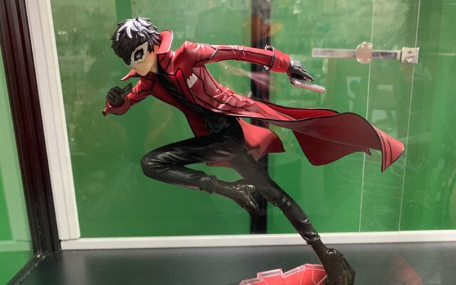 Anime Expo 2022 Kotobukiya Persona 5 Joker Red Ver. Scale Figure ...
