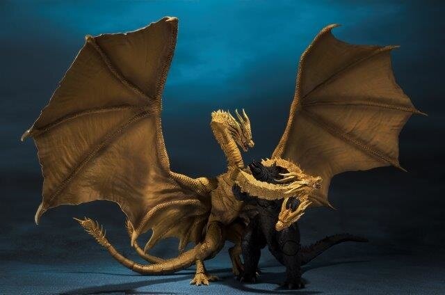 S.H. MonsterArts King Ghidorah (2019): Bandai - Tokyo Otaku