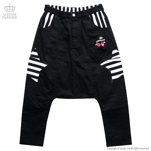 00s SHARE SPIRIT wide Sarouel pants