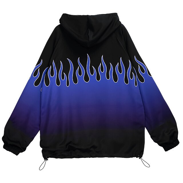 リッスンフレーバー　ファイヤーアノラックジャケット LISTEN FLAVOR Fire Anorak Jacket - Tokyo Otaku Mode (TOM)