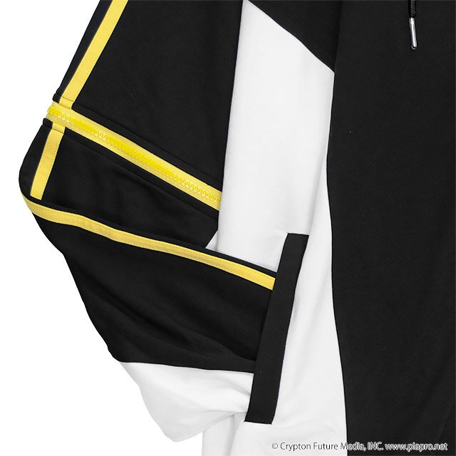 LISTEN FLAVOR Kagamine Rin & Len Jersey Hoodie Black (Re-run LISTEN FLAVOR Kagamine Rin & Len Jersey Hoodie Black (Re-run